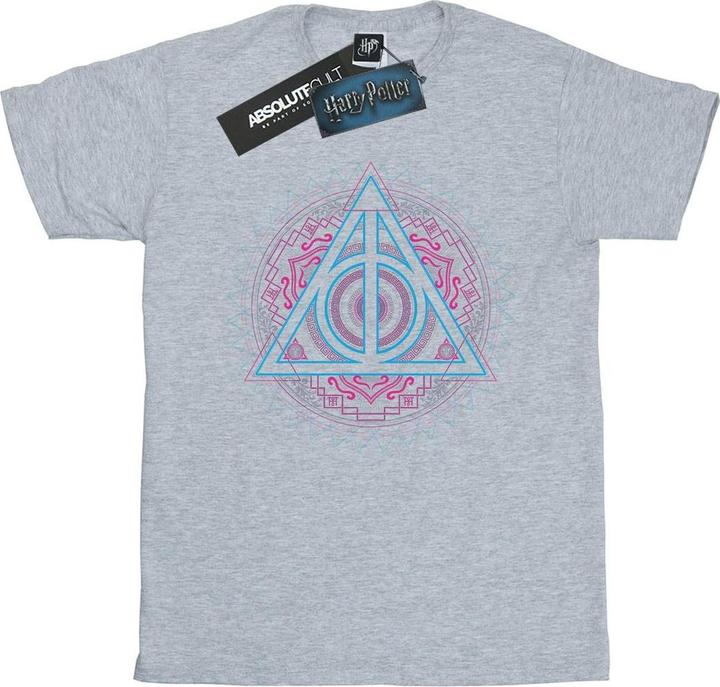 Immagine prodotto Neon Deathly Hallows Maglietta Ampia Donna (L)