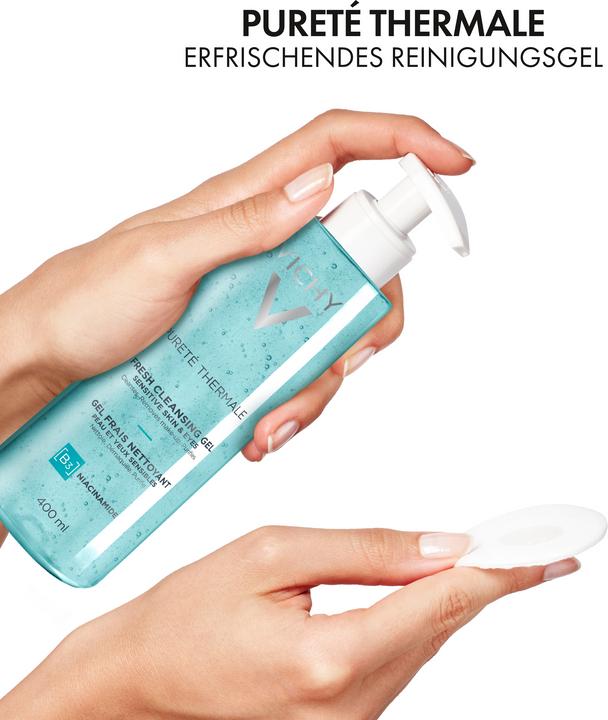 Immagine prodotto Vichy Gel detergente Pureté Therm (nuovo) Disp 400 ml (Gel, 400 ml)