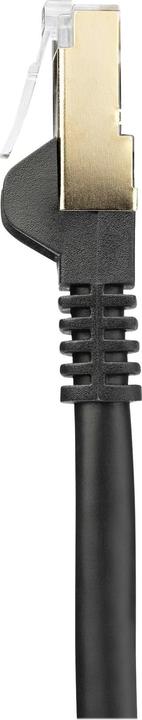 Image du produit StarTech .com 6ASPAT7MBK Câble patch CAT6a (7 m, noir, connecteur RJ45 Snagless, câble CAT6a STP, cuivre) (S/UTP, CAT6a, 7 m)
