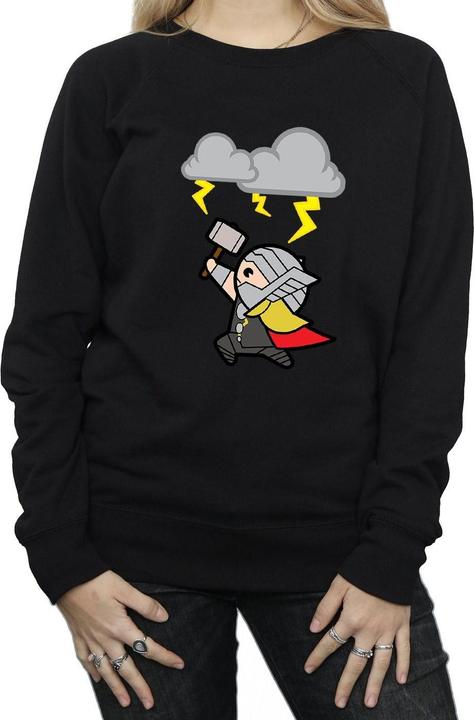 Immagine prodotto Kawaii Thor God Of Thunder Felpa Donna (L)