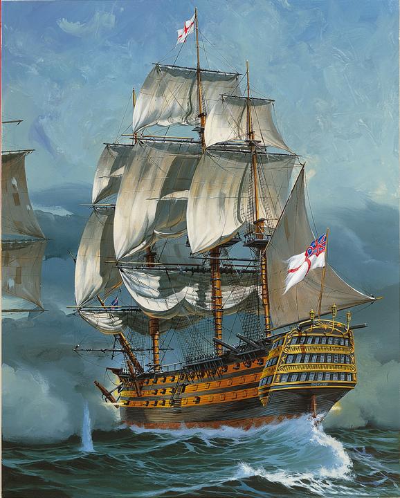 Actual product image Revell H.M.S. Victory