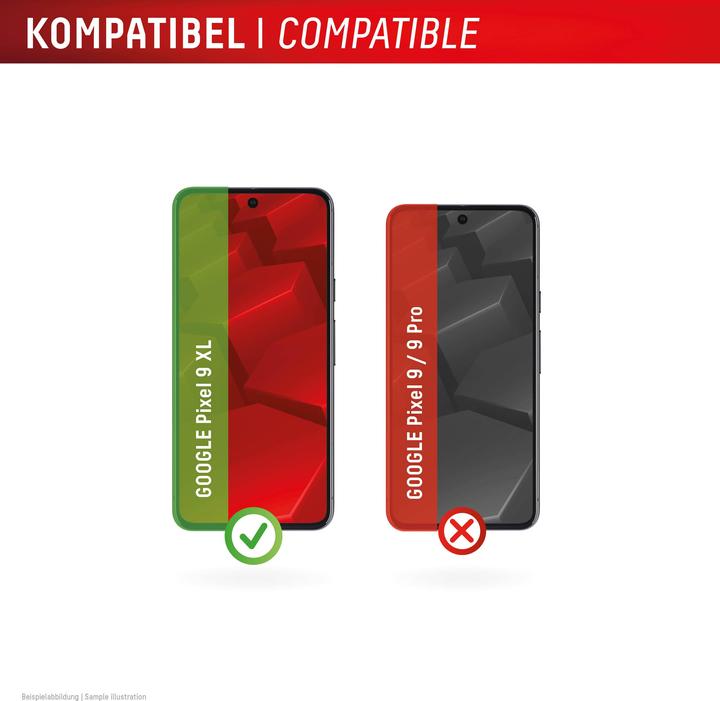Actual product image Displex Real Glass, 2D Panzerglas (1 Piece, Google Pixel 9 Pro XL)