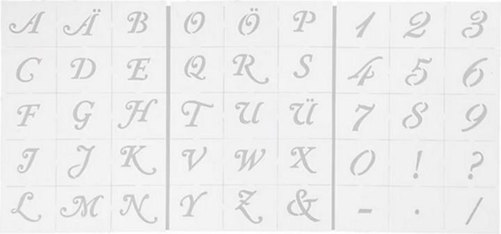 Image du produit Creativ Company Lettres&chiffres (150 mm)