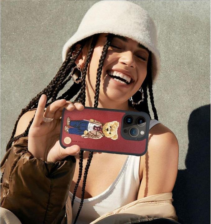 Zuck Bear Headphone case case LONDON CLASSIC for IPHONE 15 Pro chelsea swish (Kopfhörer Tasche)