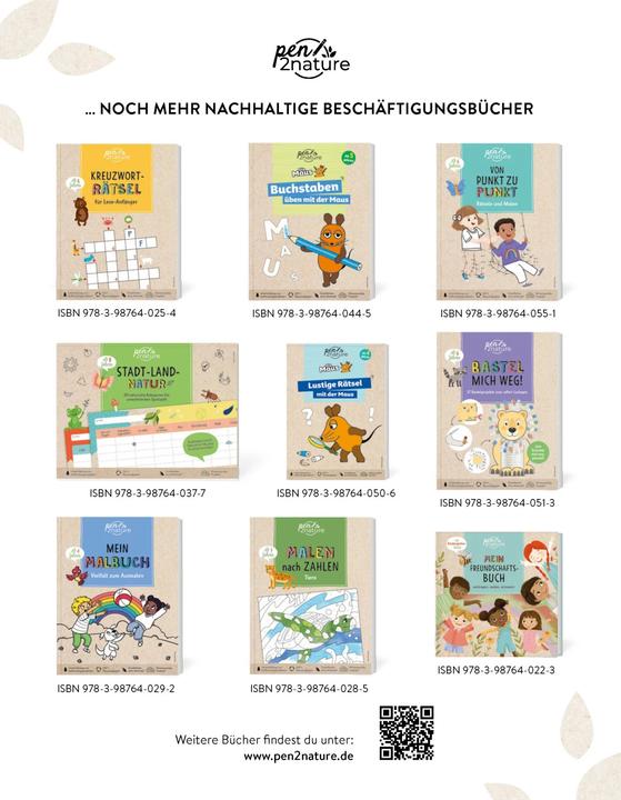 Produktbild Mein Blätter-Malblock. Für Kinder ab 3 Jahren