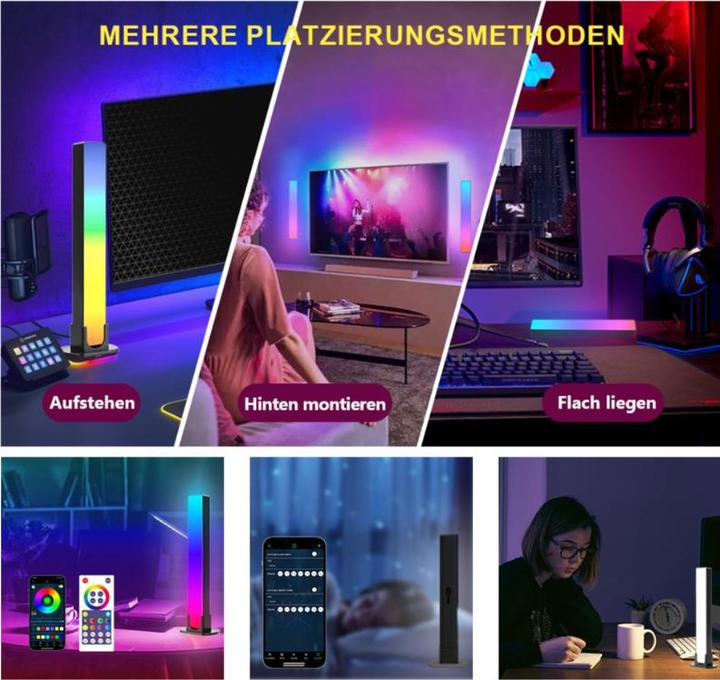 Actual product image Lumina Swiss LED Lightbar Dynamic Ambient (RGB, 24 cm, Indoor)