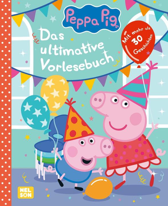 Immagine prodotto Peppa Wutz Gutenachtgeschichten: Das ultimative Vorlesebuch (Tedesco, Steffi, Korda, 2024)