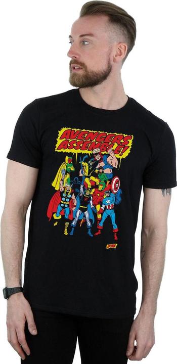 Actual product image Mens Avengers Assemble T-Shirt (S)