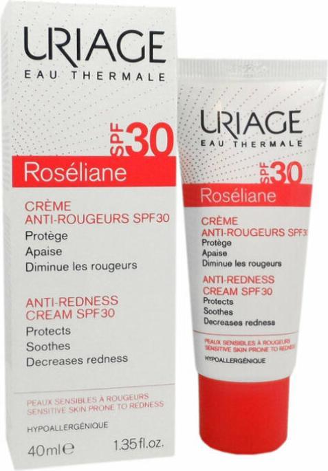 Actual product image Uriage Roséliane Anti-Redness Cream (40 ml, Day cream, SPF 30)