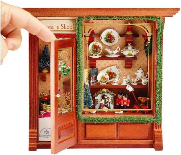 Actual product image Reutter 001.797/7 - Santa's Shop, miniature