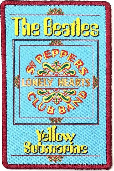Produktbild The Beatles Patch Yellow Submarine Lonely Hearts Polyester