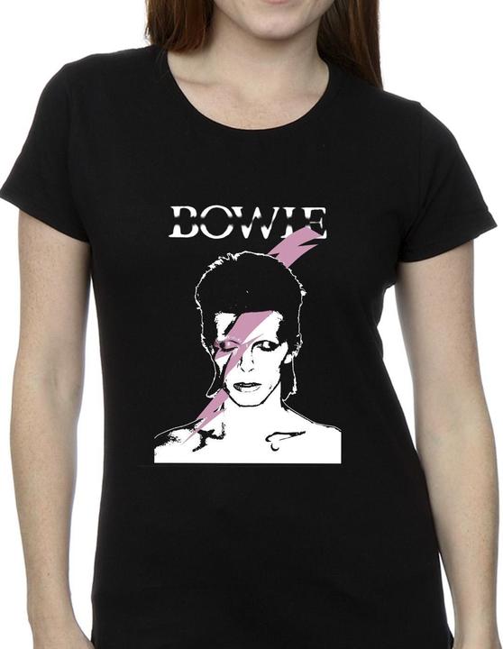 Image du produit David Bowie - T-shirt PINK FLASH - Femme (XXL)