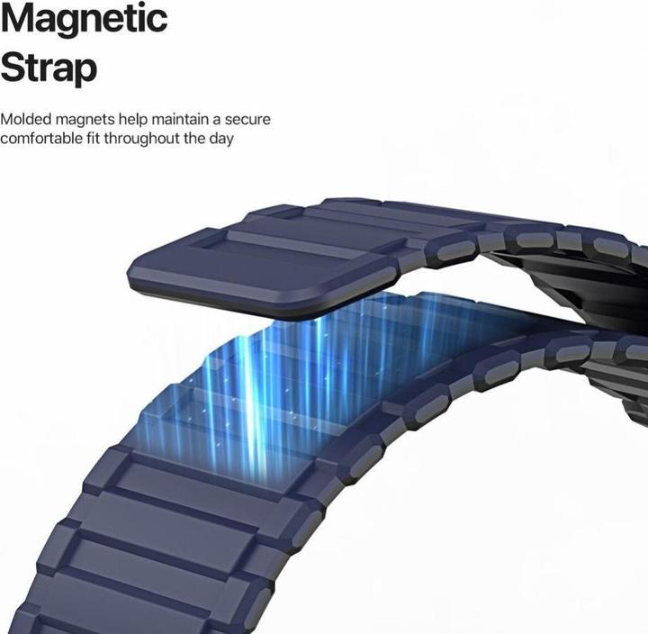 Immagine prodotto Dux Ducis Bracciale KJ (42 mm, 45 mm, 44 mm, 49 mm, Silicone, Magnete)