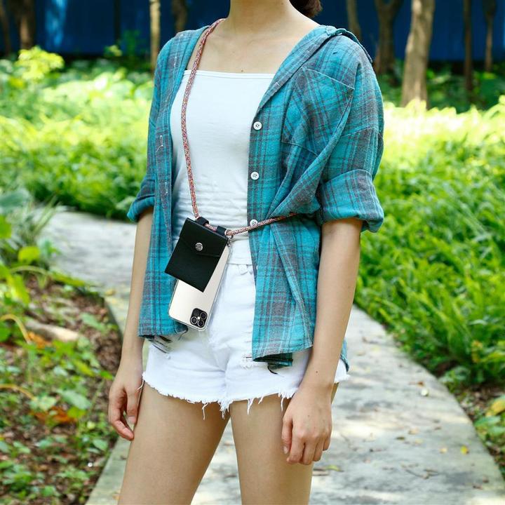 Produktbild Cadorabo TPU Handy Kette SILBER Cover