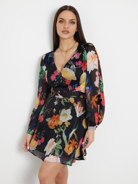 Actual product image Guess 's long sleeve dress farrah (XXL)