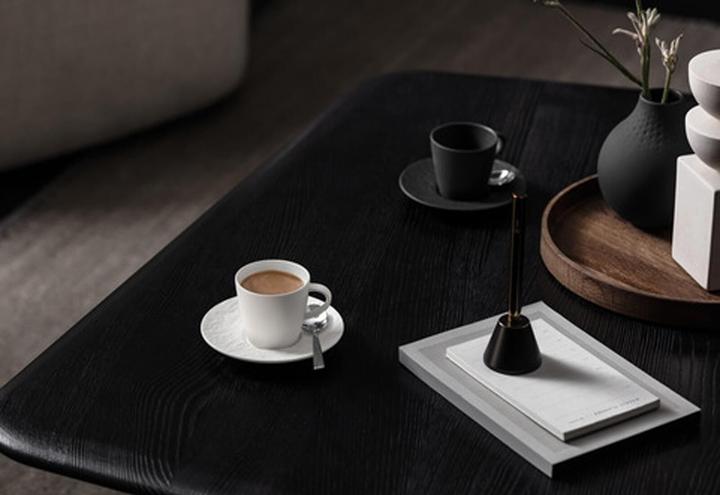 Image du produit Villeroy & Boch Soucoupe pour moka/espresso Manufacture Rock blanc (1 x)