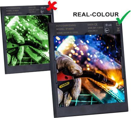 Produktbild Stahlwerk Vollautomatik Schweisshelm ST-900 XTC Real Colour inkl 5 Ersatzscheiben