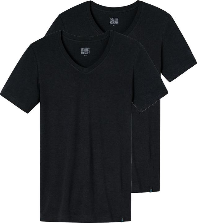 Actual product image Schiesser 2-pack Long Lift Soft vest / short-sleeved shirt (M)