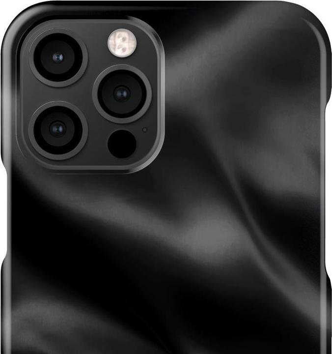 Produktbild iDeal Of Sweden Designer Hard-Cover Black Satin (Apple iPhone 12 Pro, Apple iPhone 12)