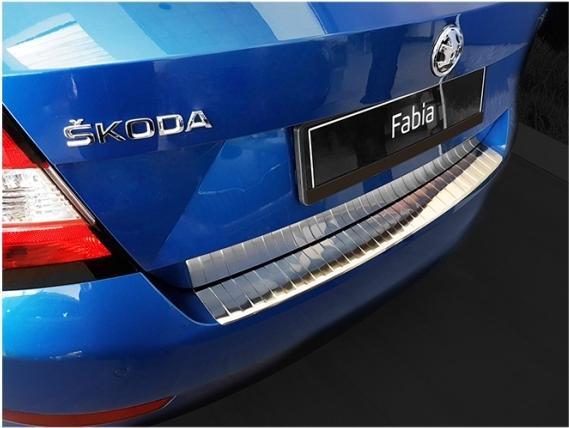 Produktbild Avisa Edelstahl Ladekantenschutz für Skoda Fabia Limousine ab 2018 bis heute (Heck)