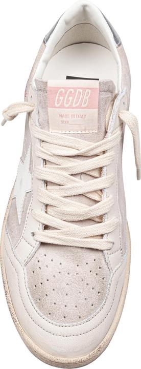 Produktbild Golden Goose ballstar sneakers in suede and leather color beige/white (42)