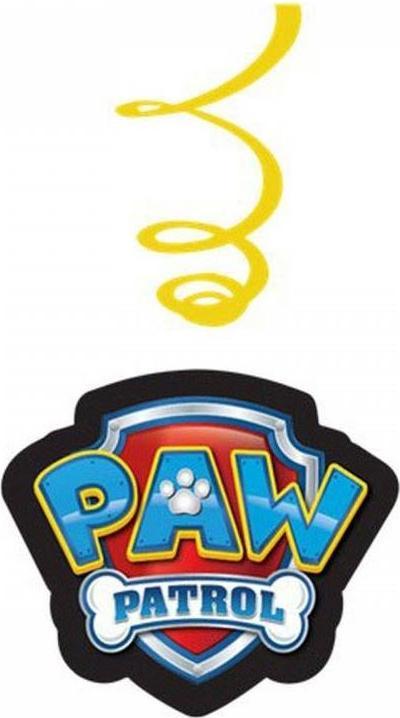 Actual product image Paw Patrol Pat' Patrol hanging decoration