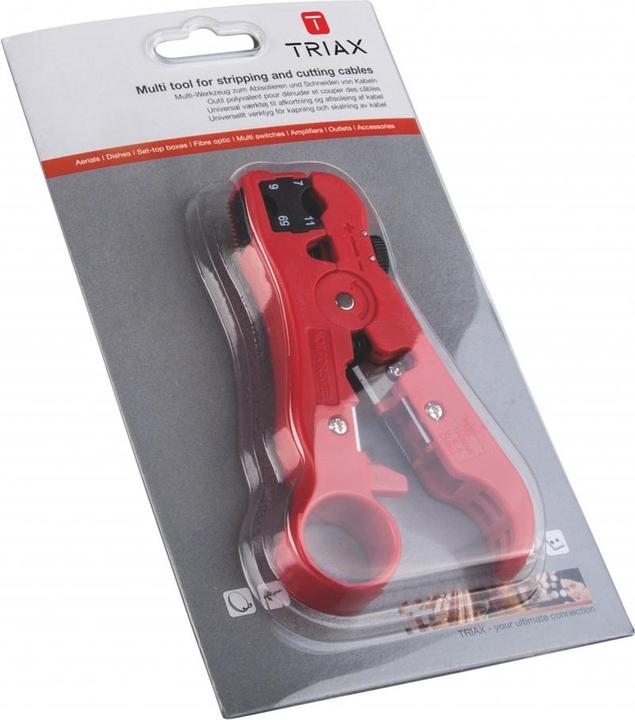 Produktbild Triax Kabi Multi-Tool zum Abisolieren und Schneiden von Kabel