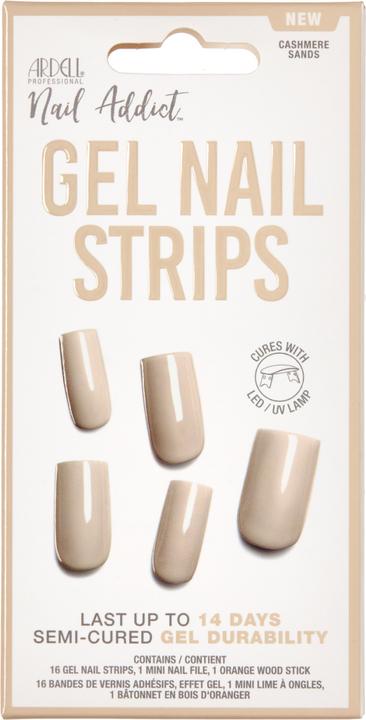 Ardell Nail Addict - Gel Nail Strips Cashmere Sands (Nagelutensil, Cashmere Sands)