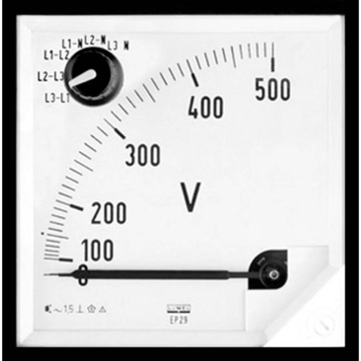 Image du produit Lumel EP29 500V Appareil de mesure encastrable EP29