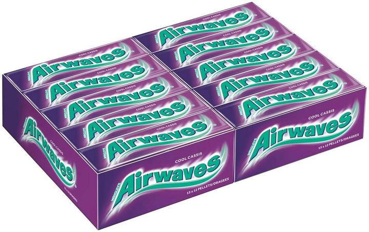 Produktbild Airwaves Cool Cassis (30 Stk., 420 g)