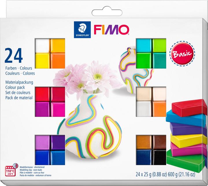Immagine prodotto Staedtler FIMO soft Basic Colours 24 pezzi