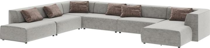Produktbild Kare Design Wohnlandschaft Infinity Miami Grau 417cm (Ecksofa)