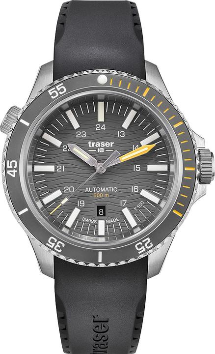 Image du produit Traser H3 110330 P67 Diver automatique T100 Grey 46mm 50ATM (Montre de sport, 46 mm)