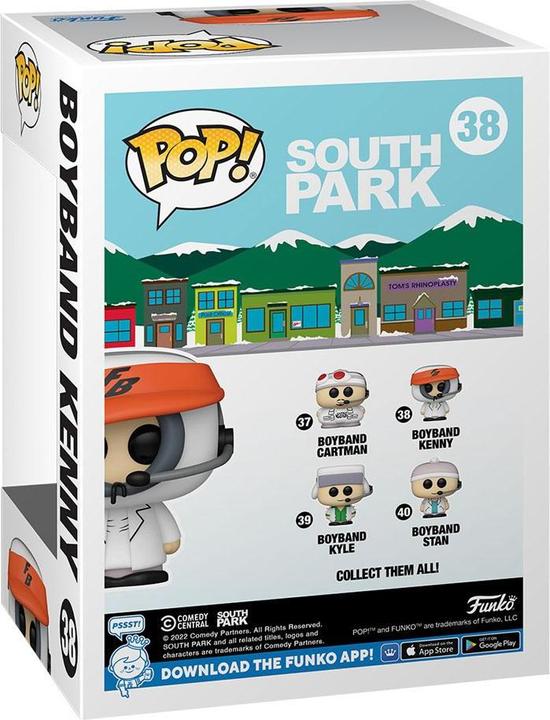 Actual product image Funko POP! South Park 20th : Boyband Kenny (38)