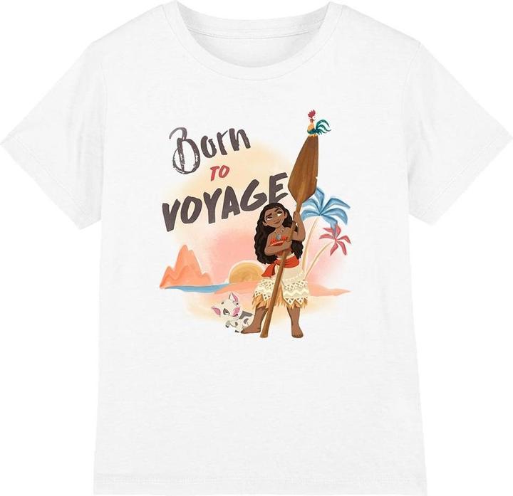 Actual product image Moana Childrens/Kids Born To Voyage T-Shirt (128)