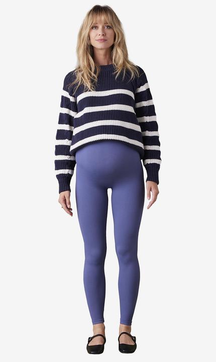 Actual product image Envie de Fraise Nahtlose Umstands-Leggings aus Rippjersey, Recycling-Material (W32/L34)