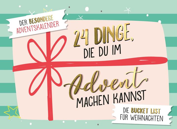 Actual product image 24 things you can do during Advent