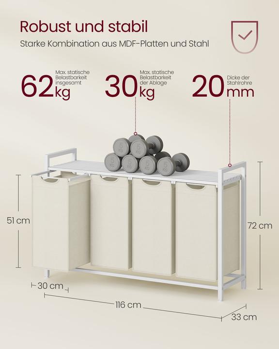 Produktbild Vasagle Laundry (160 l)
