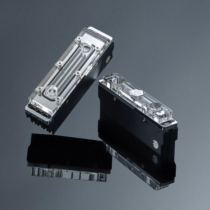 Produktbild Bitspower Arbeitsspeicherkühler, DDR5, transparent - 2 DIMMS