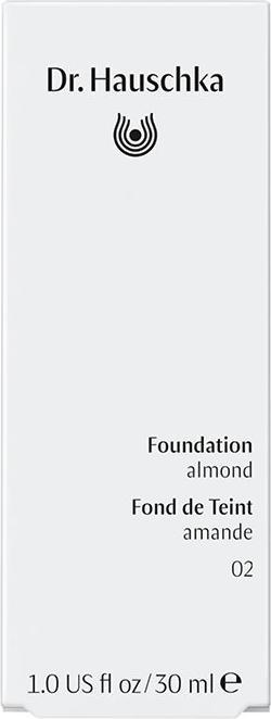 Nutritional values and ingredients Dr. Hauschka Foundation 02 almond 30 ml (02 Almond)