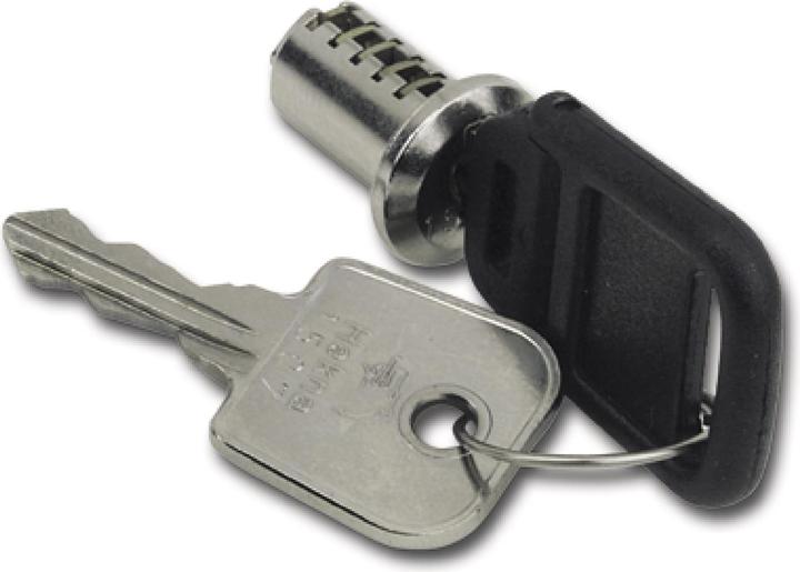 Actual product image Hekna Cylinder interchangeable core 2 keys, lock 1551 Zamak nickel-plated