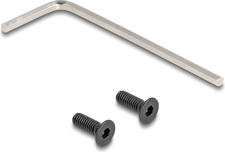 Actual product image Delock Headphone holder adjustable for table mounting Alumi