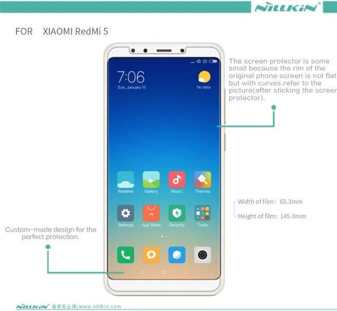 Produktbild Nillkin Super Clear Series Schutzfolie (1 Stück, Xiaomi Redmi 5)