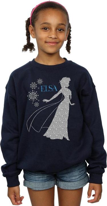 Immagine prodotto Disney Frozen Elsa Christmas Silhouette Felpa Ragazze (116)