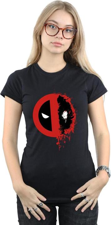 Produktbild Deadpool Split Splat Logo TShirt (XXL)