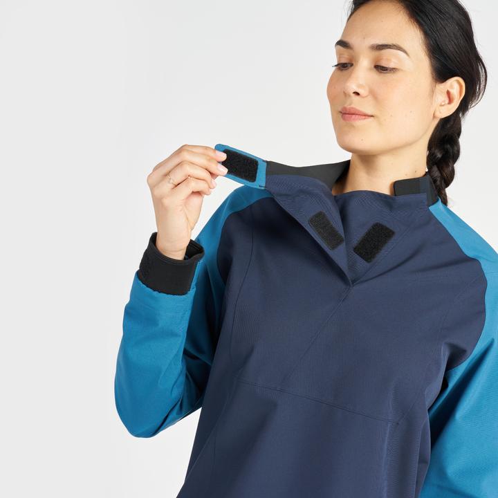 Image du produit Tribord Veste coupe-vent pour femme Sailing - 500 BLUE