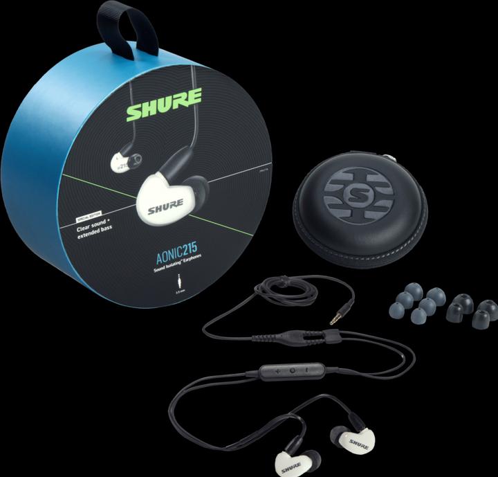 Immagine prodotto Shure Aonic 215 Uni (Nessuna soppressione del rumore, Cablato)