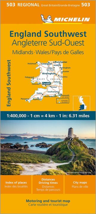 Produktbild Abrams & Chronicle Wales - Michelin Regional Map 503