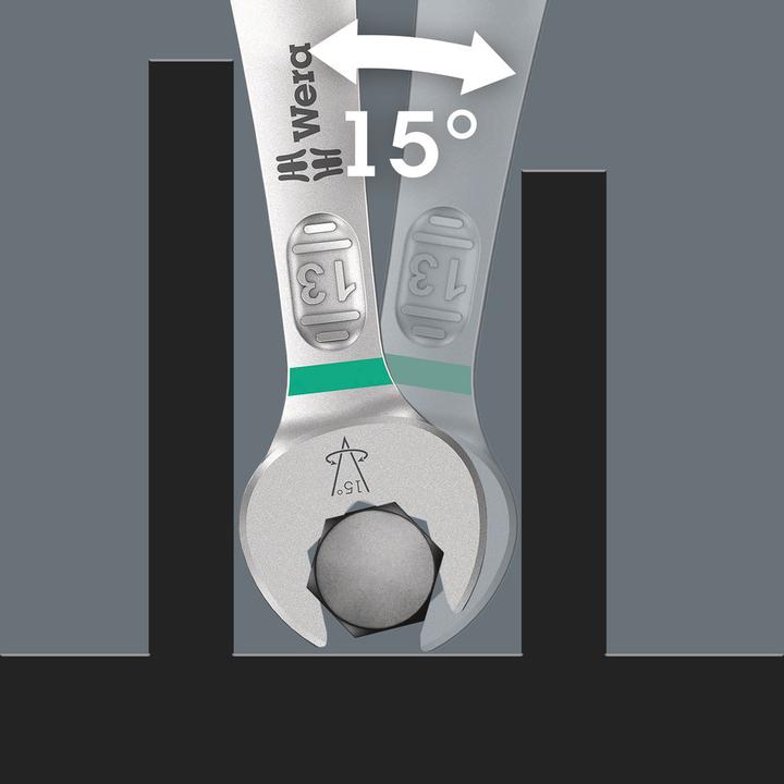 Actual product image Wera Bicycle Set 12 (23 mm, 19 mm, 10 mm, 8 mm, 15 mm)