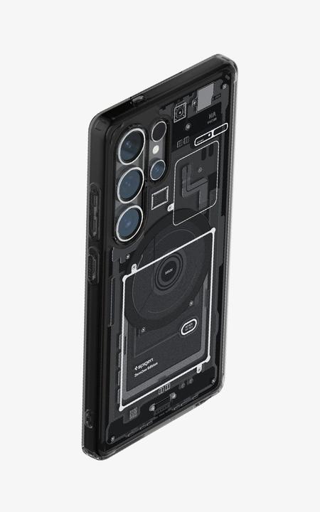 Actual product image Spigen Ultra Hybrid Mag Case for Samsung Galaxy S25 Ultra Zero One - Black (Samsung Galaxy S25 Ultra)